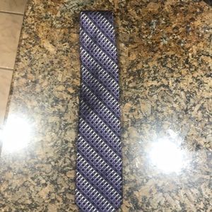 NWT men’s purple plaid tie